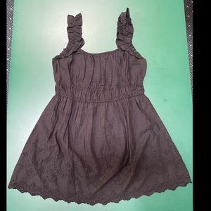 NEW Old Navy Waist Defined Ruffle Dress, Size XL